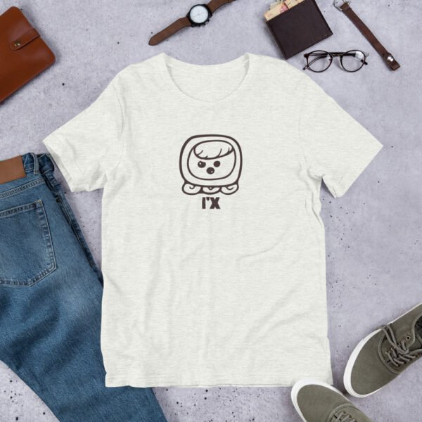 Ix Nahual Jaguar Unisex T-Shirt – Guatemalan Mayan Glyph Collection | Wearable Ancestral Art - Image 4