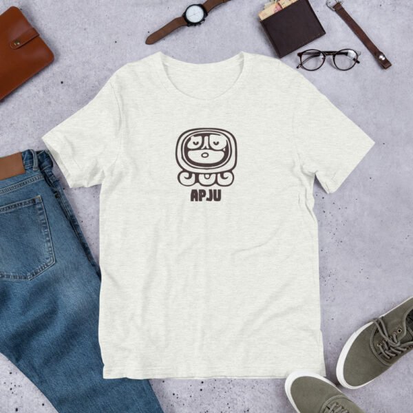Apju or  “Sun” Nahual Unisex T-Shirt – Guatemalan Mayan Glyph Collection | Wearable Ancestral Art - Image 4