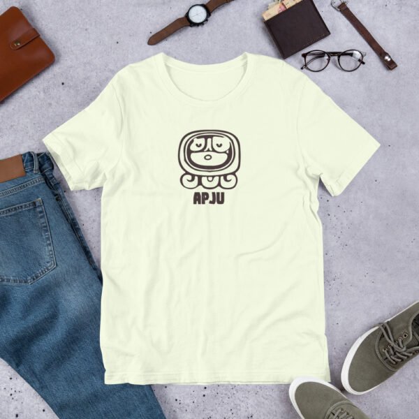 Apju or  “Sun” Nahual Unisex T-Shirt – Guatemalan Mayan Glyph Collection | Wearable Ancestral Art - Image 8