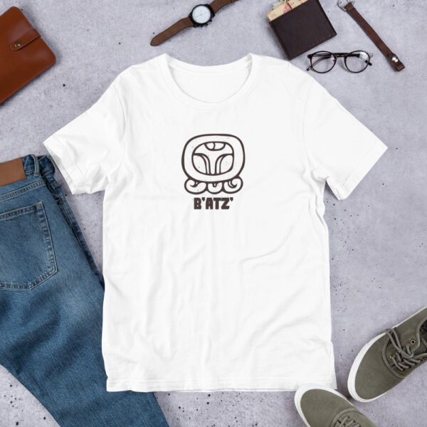 B’atz "Monkey" Nahual Unisex T-Shirt – Guatemalan Mayan Glyph Collection | Wearable Ancestral Art - Image 9