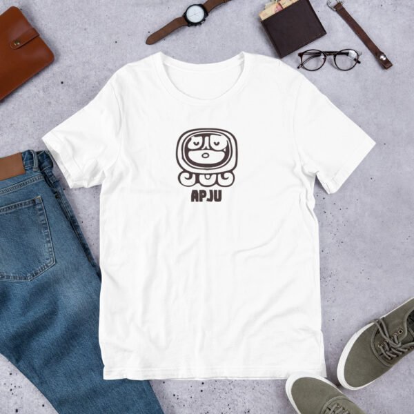 Apju or  “Sun” Nahual Unisex T-Shirt – Guatemalan Mayan Glyph Collection | Wearable Ancestral Art - Image 9