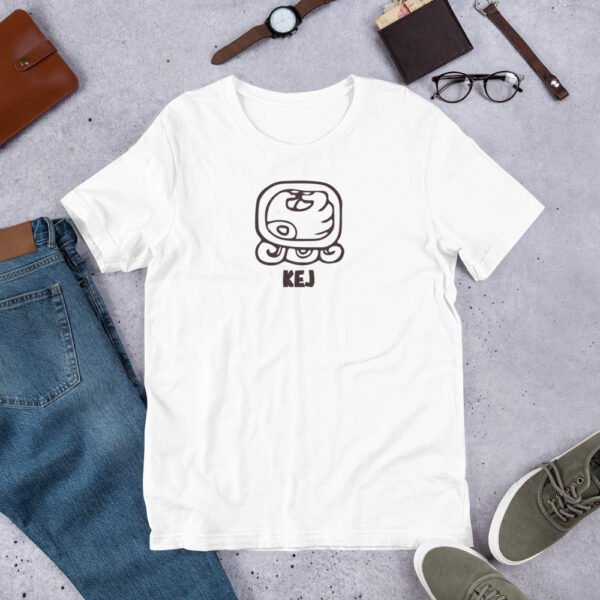 Kej or "Deer" Nahual Unixex T-Shirt – Guatemalan Mayan Glyph Collection | Wearable Ancestral Art - Image 9